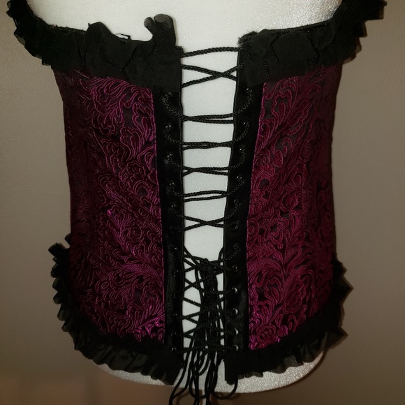 Corset Size 36. NWOT.  Great color.  Stunning NWOT - Picture 3 of 8